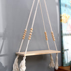 Hanging Wooden Shelf | High & Bury