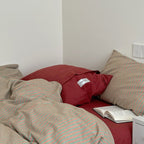 Harnella Bedding Set - 100% Cotton - Green