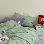 Harnella Bedding Set - 100% Cotton - Green