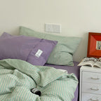Harnella Bedding Set - 100% Cotton - Green
