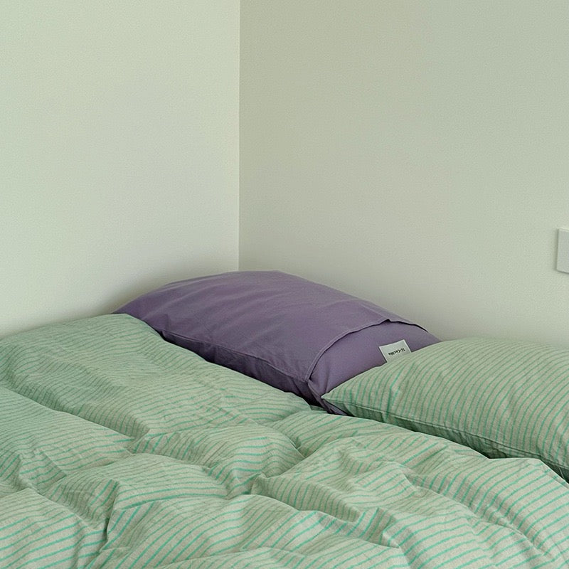 Harnella Bedding Set - 100% Cotton - Green