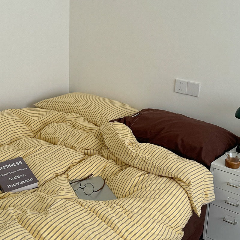 Harnella Bedding Set - 100% Cotton - Green