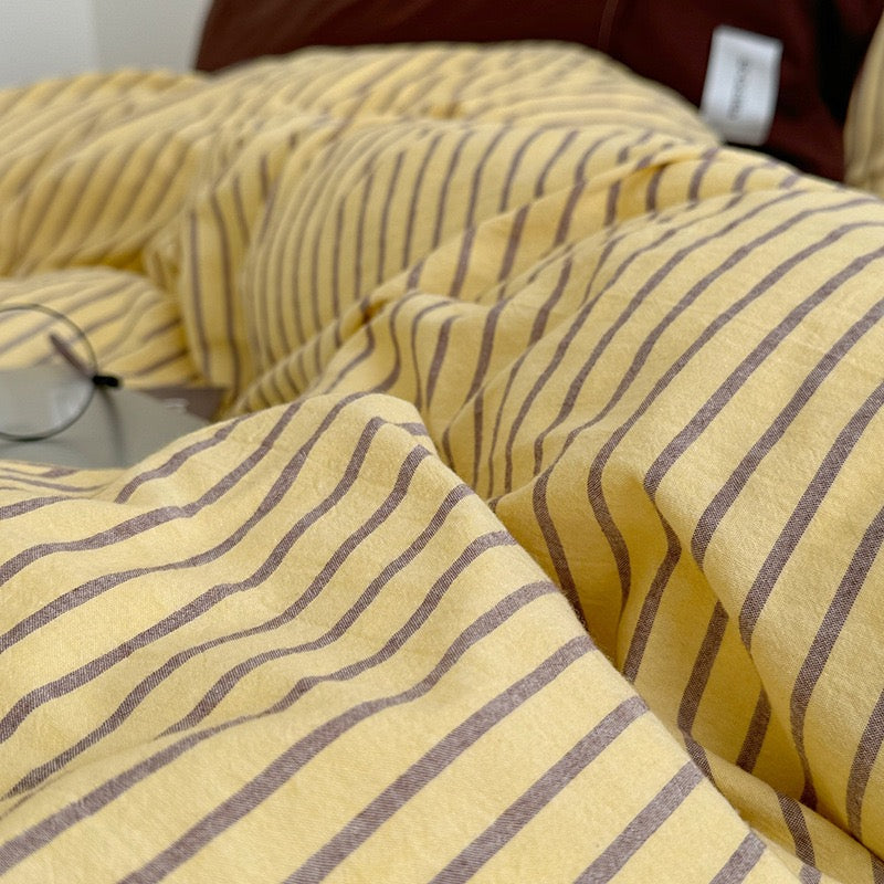 Harnella Bedding Set - 100% Cotton - Green
