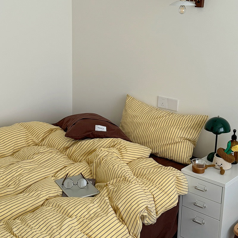 Harnella Bedding Set - 100% Cotton - Green