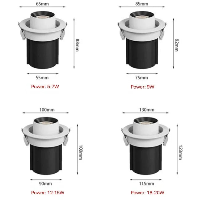 Harnunda LED Recessed Downlight