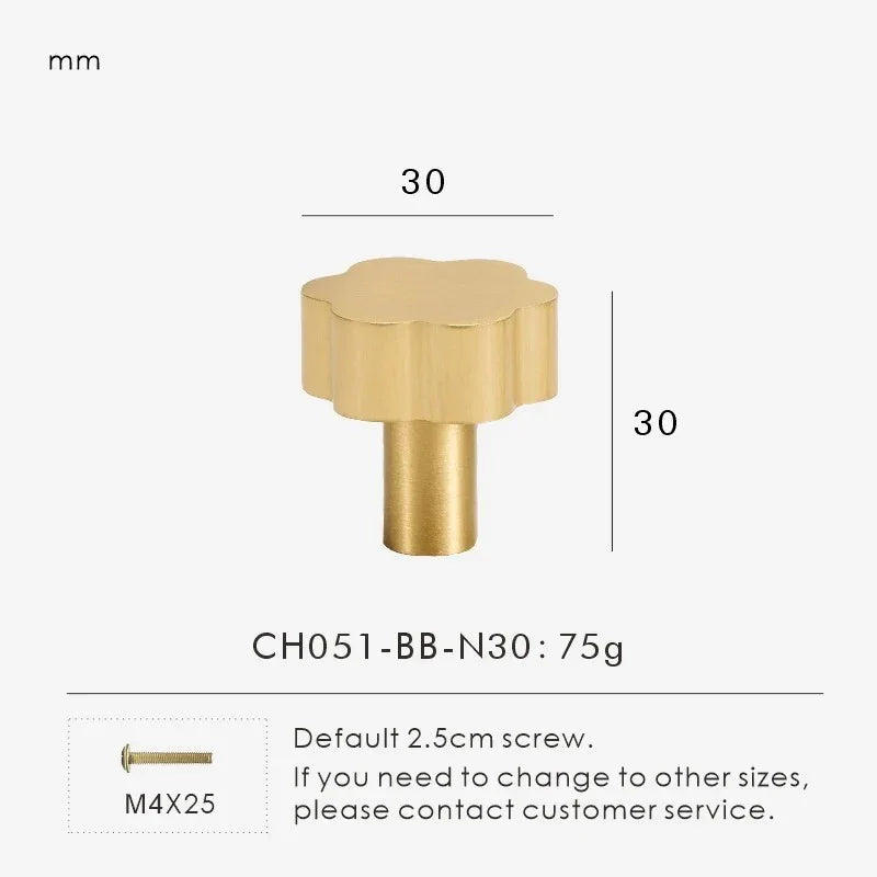 Hartcrest Brass Furniture Handle