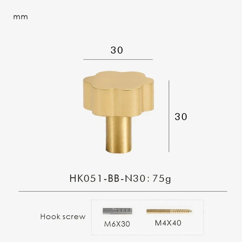 Hartcrest Brass Furniture Handle