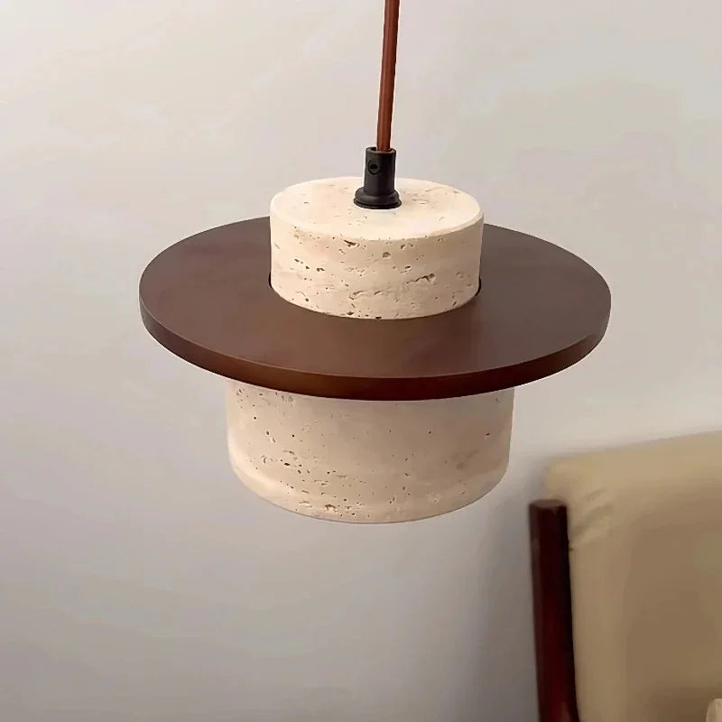 Hartcrest Travertine Pendant Lamp