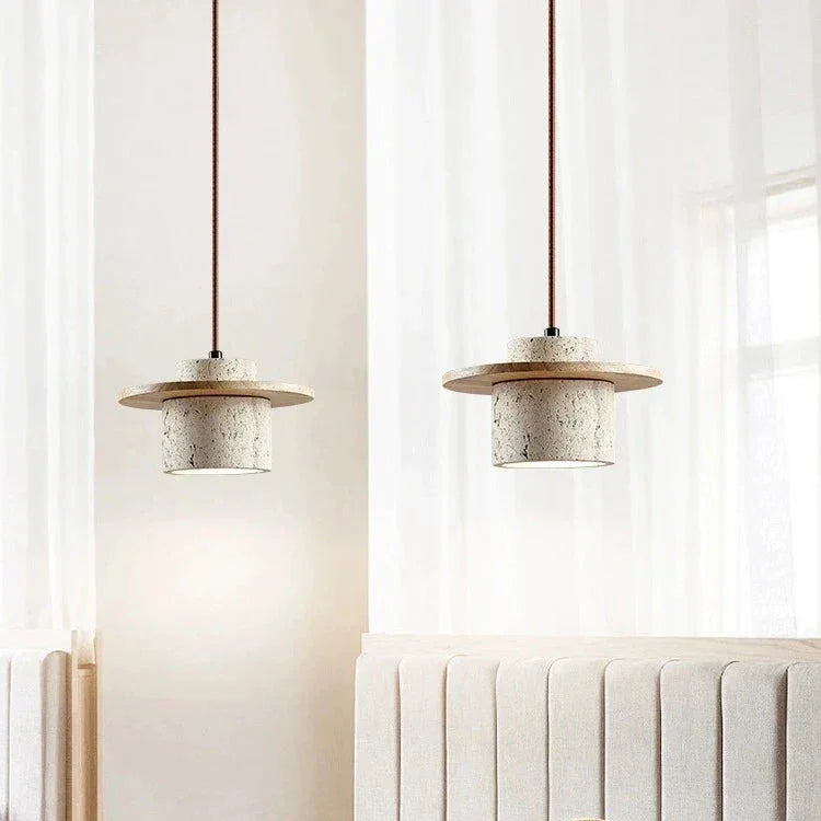 Hartcrest Travertine Pendant Lamp