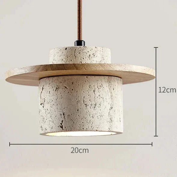 Hartcrest Travertine Pendant Lamp