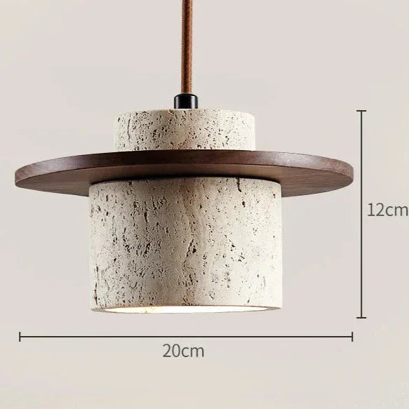 Hartcrest Travertine Pendant Lamp