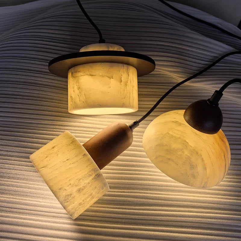 Hartwood Marble Pendant Light