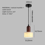 Hartwood Marble Pendant Light