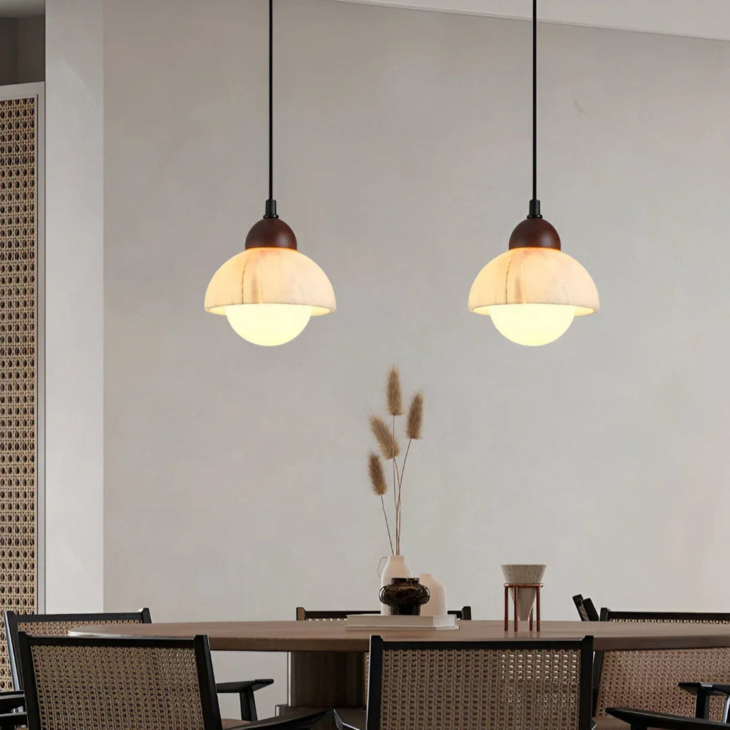 Hartwood Marble Pendant Light