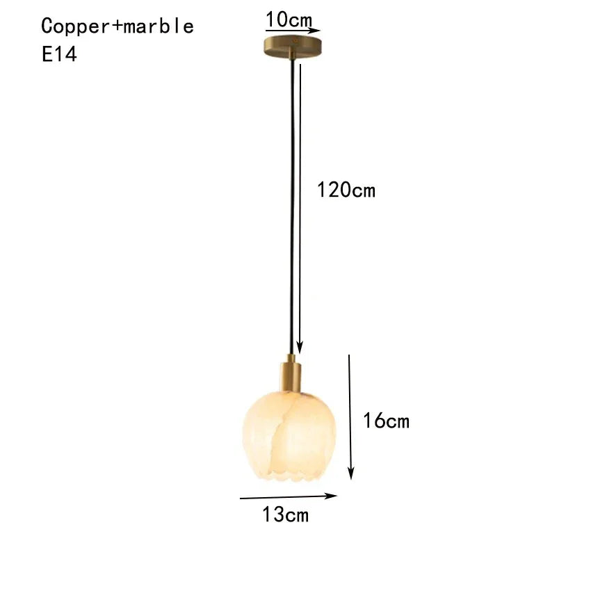 Hartyra Alabaster Pendant Light