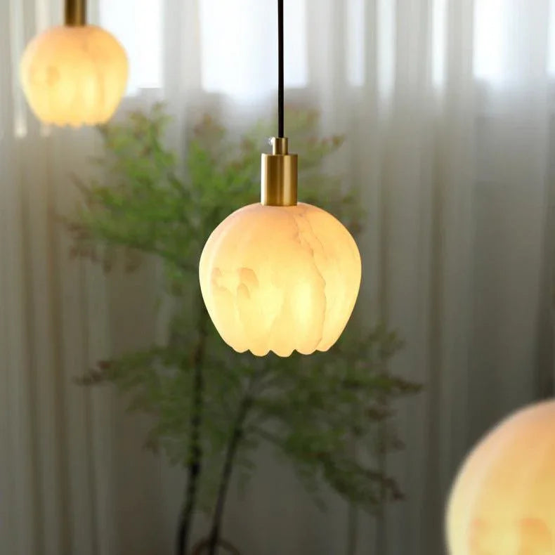Hartyra Alabaster Pendant Light