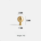 Hazelvale Brass Cabinet Knobs & Handles