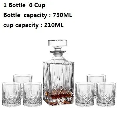 Hazelwood Crystal Glass Wine Set
