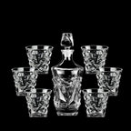 Hazelwood Crystal Glass Wine Set