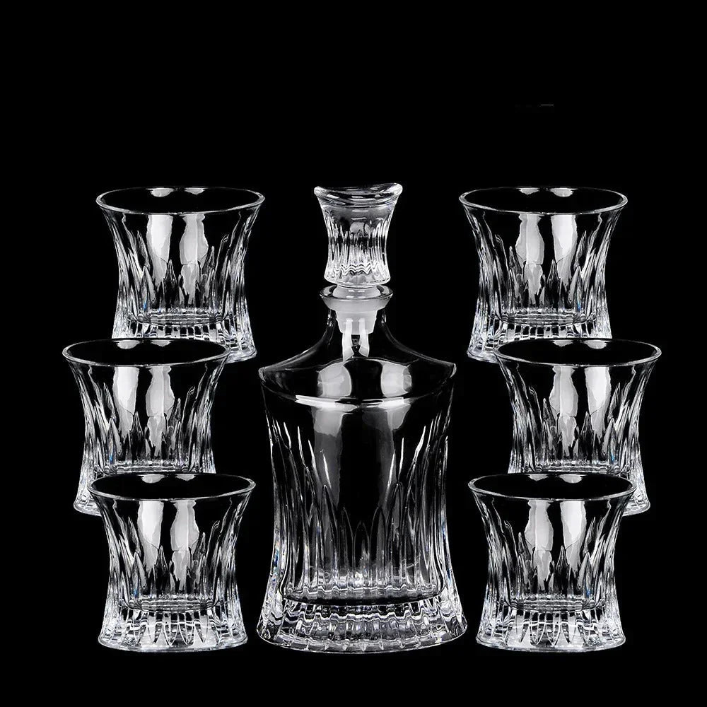 Hazelwood Crystal Glass Wine Set