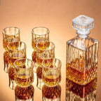 Hazelwood Crystal Glass Wine Set