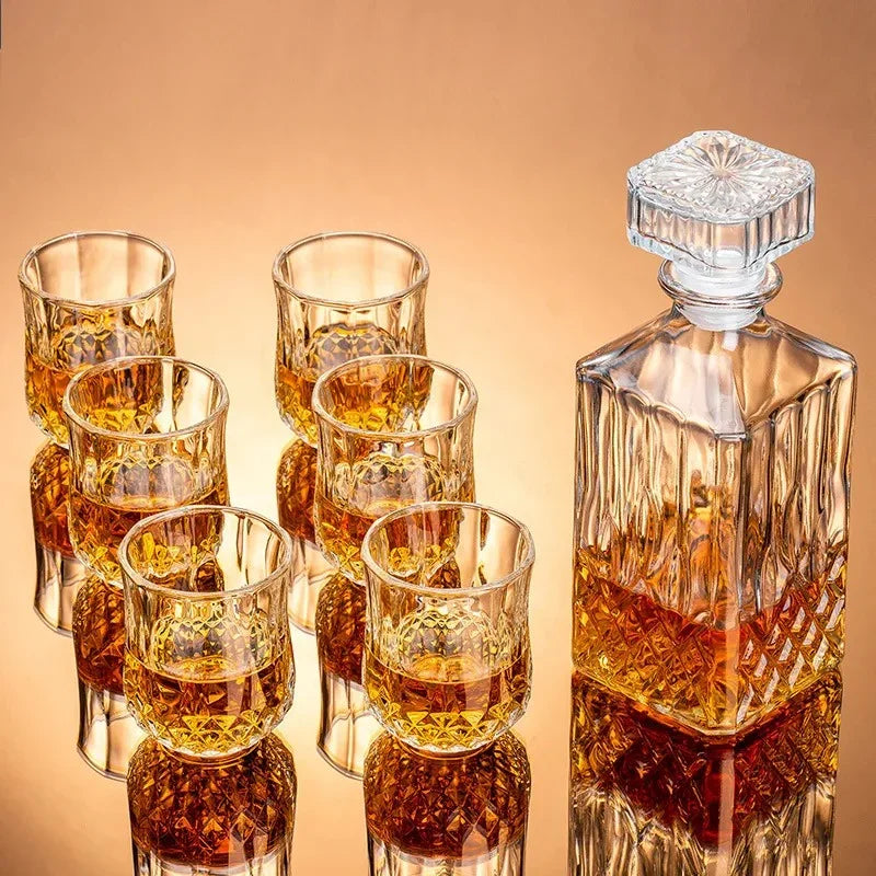 Hazelwood Crystal Glass Wine Set