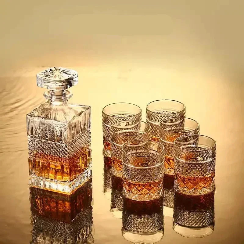 Hazelwood Crystal Glass Wine Set
