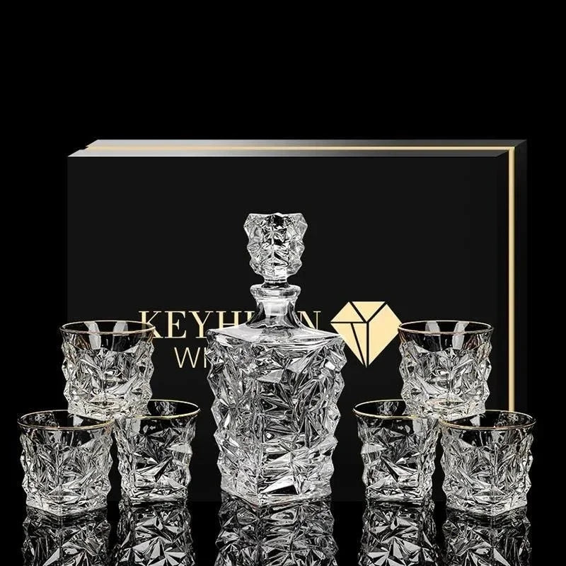 Hazelwood Crystal Glass Wine Set