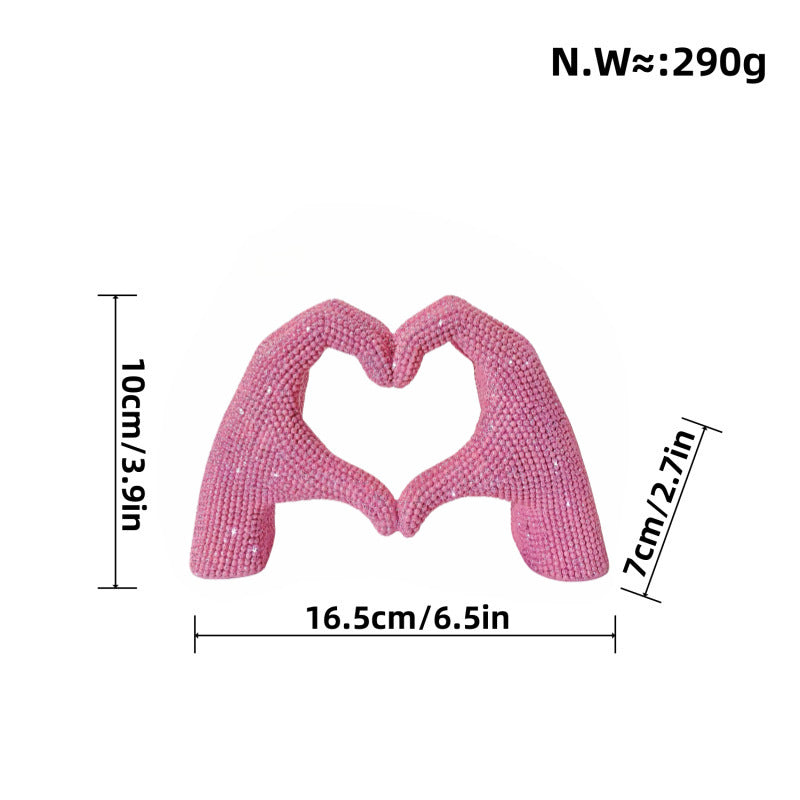 Heart Hand Sculpture | High & Bury