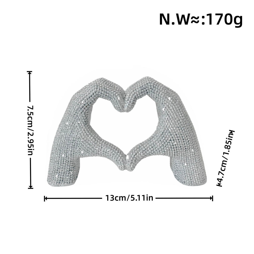 Heart Hand Sculpture | High & Bury