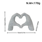 Heart Hand Sculpture | High & Bury