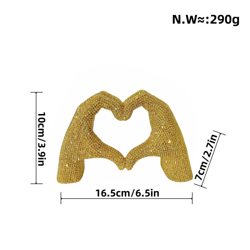 Heart Hand Sculpture | High & Bury