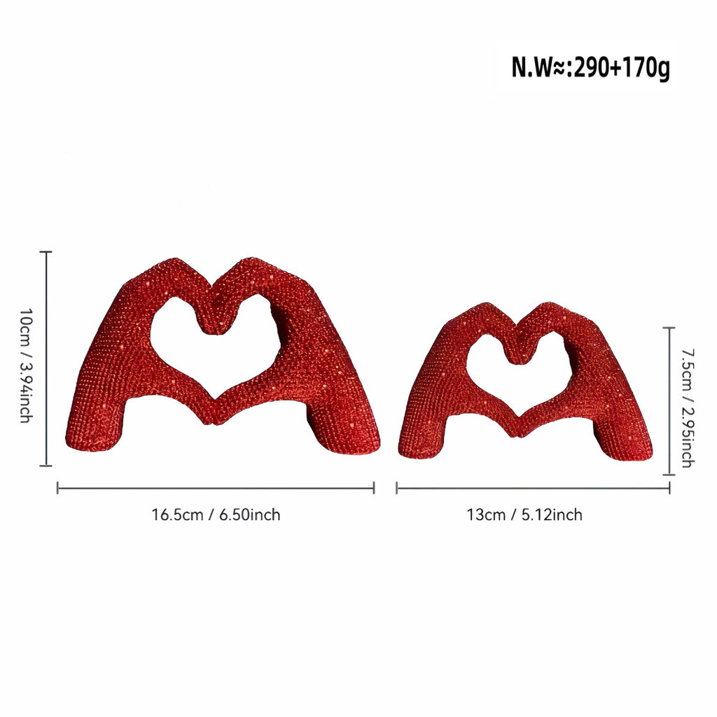 Heart Hand Sculpture | High & Bury