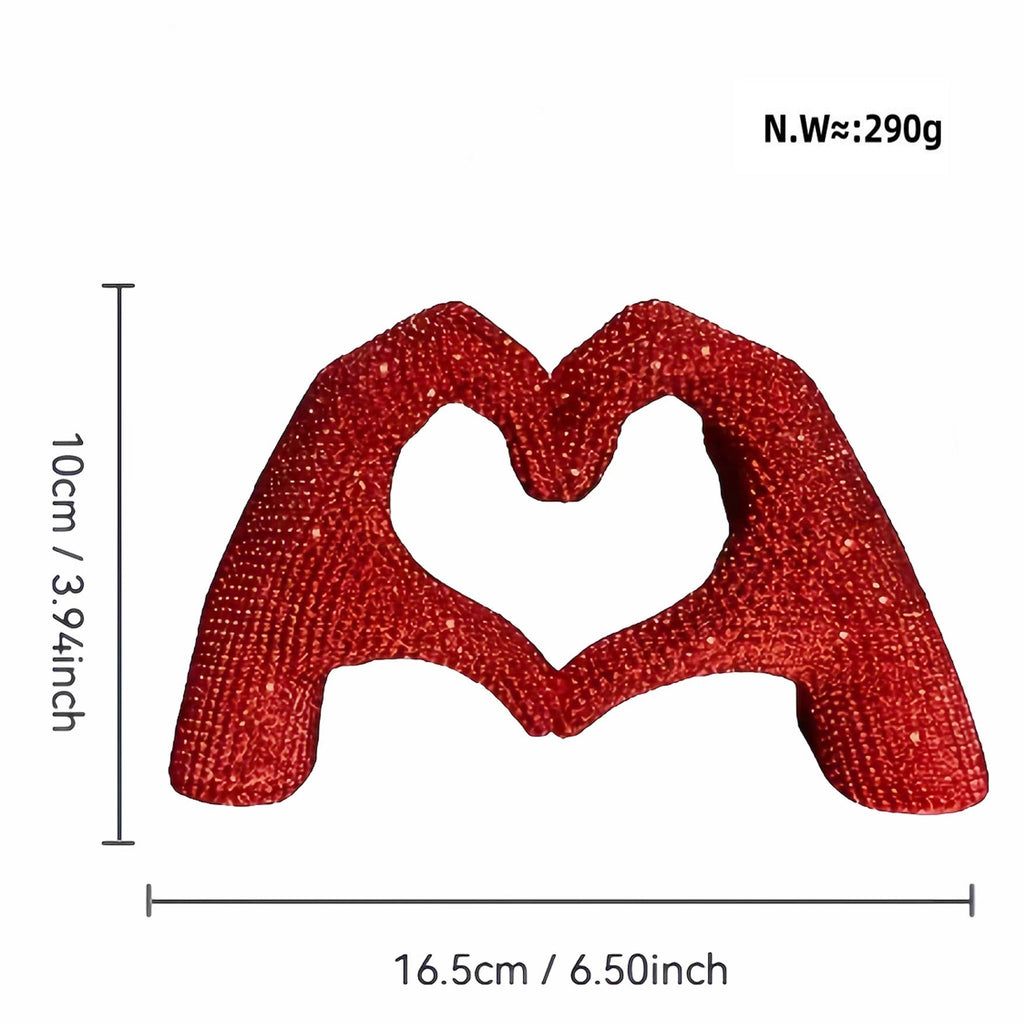 Heart Hand Sculpture | High & Bury