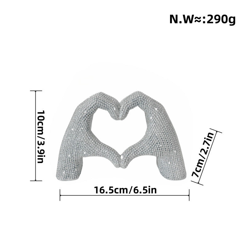 Heart Hand Sculpture | High & Bury