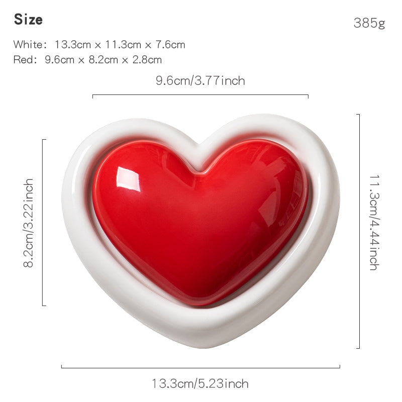 Heart-Shaped Decorative Bowl | High & Bury