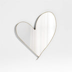 Heart-Shaped Decorative Wall Mirror | High & Bury