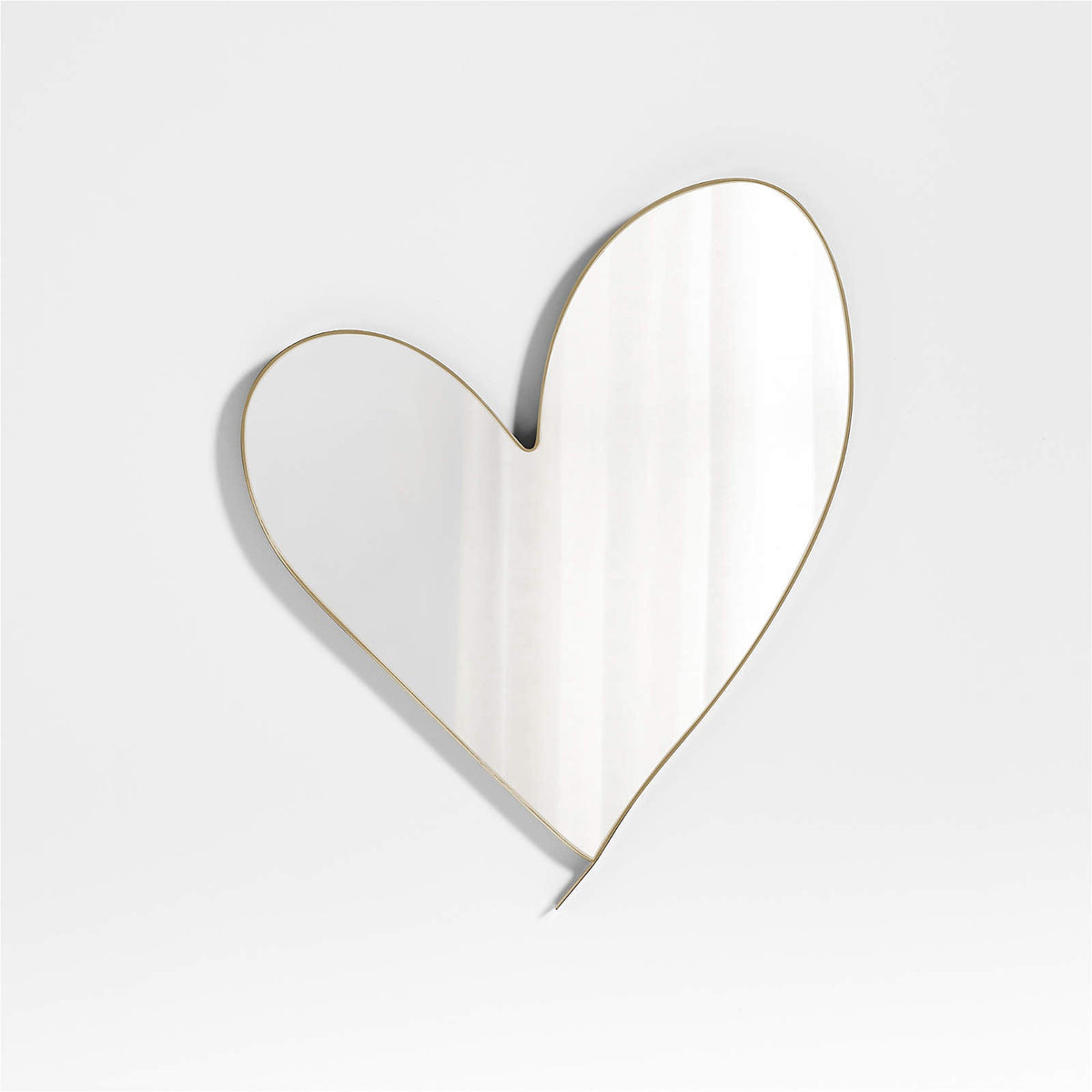 Heart-Shaped Decorative Wall Mirror | High & Bury