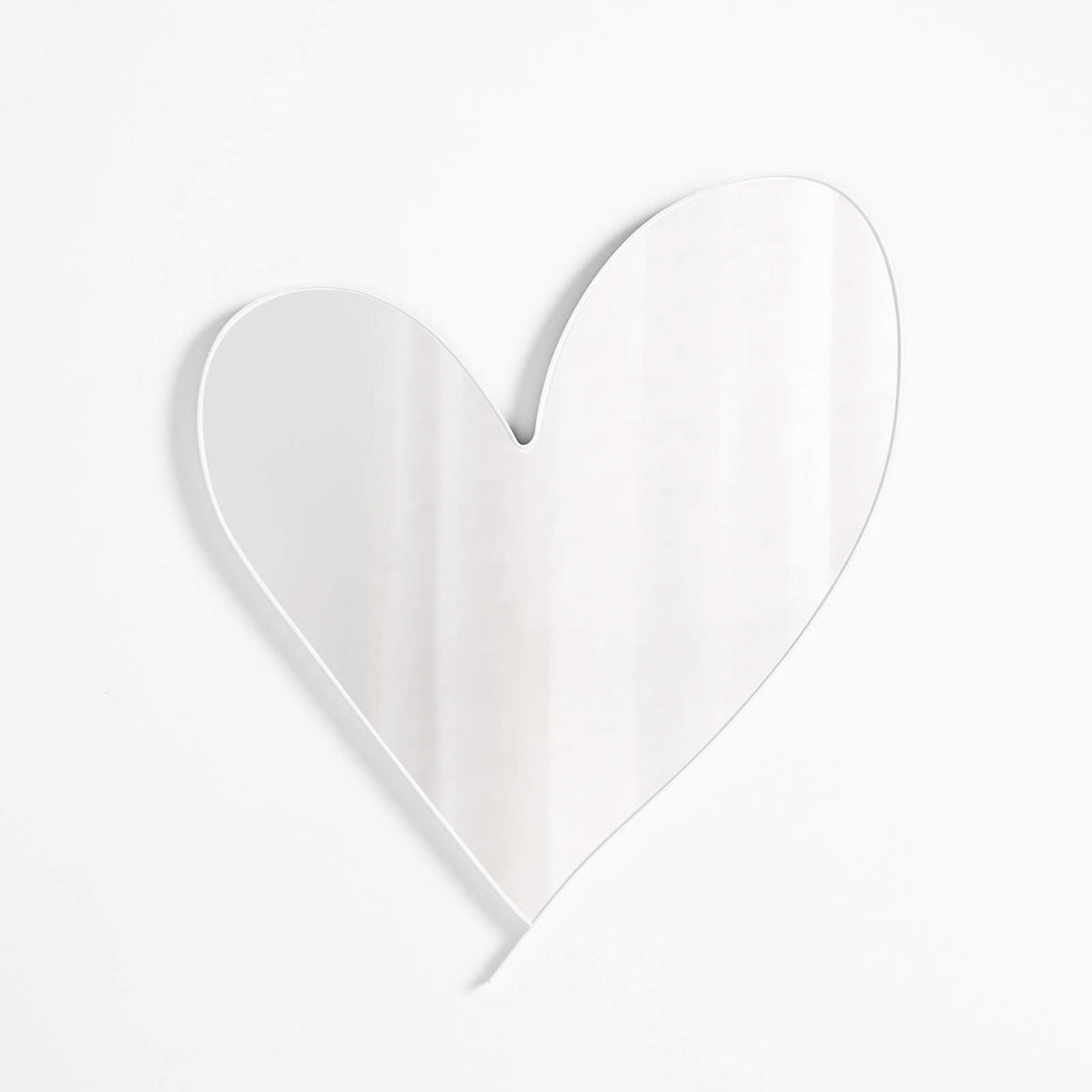 Heart-Shaped Decorative Wall Mirror | High & Bury