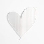 Heart-Shaped Decorative Wall Mirror | High & Bury