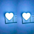 Heart-Shaped Plug-in Ambient Night Light with Soft LED Lighting | High & Bury
