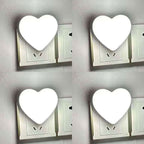 Heart-Shaped Plug-in Ambient Night Light with Soft LED Lighting | High & Bury