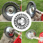 Heavy-Duty Garden Trimmer Attachment for Paths and Paving with Steel Shafts, view 2