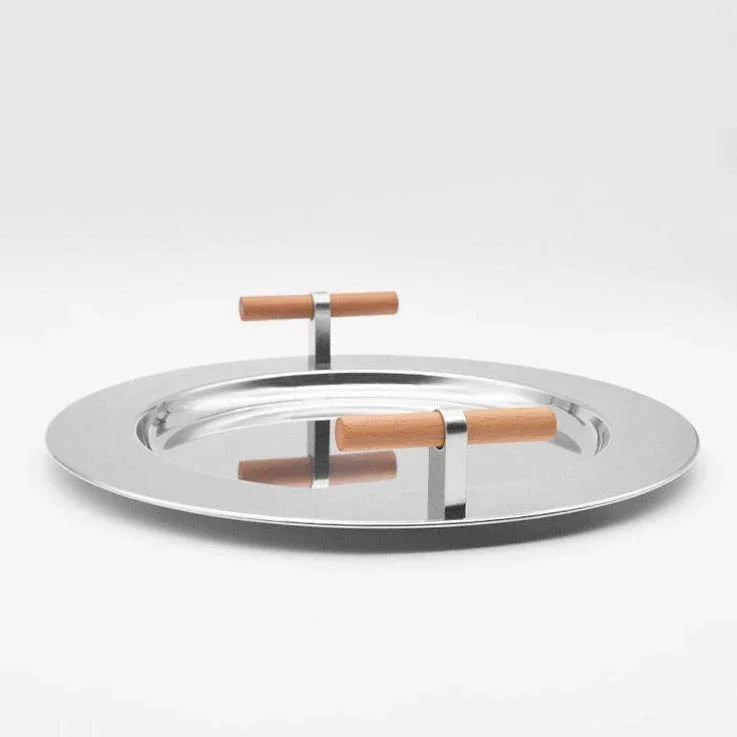 Helyra Steel Kelpmoor Tray with Juniperstone Handle