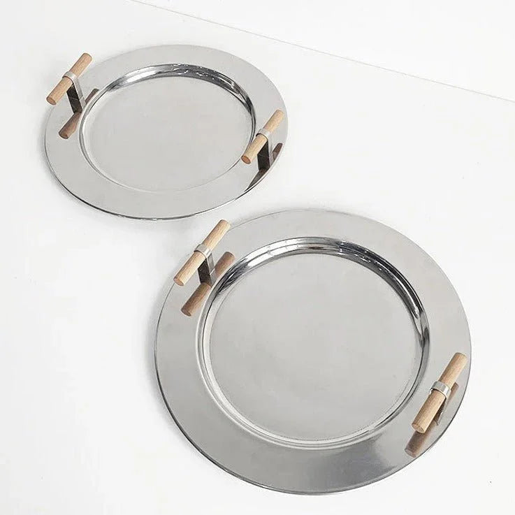 Helyra Steel Kelpmoor Tray with Juniperstone Handle