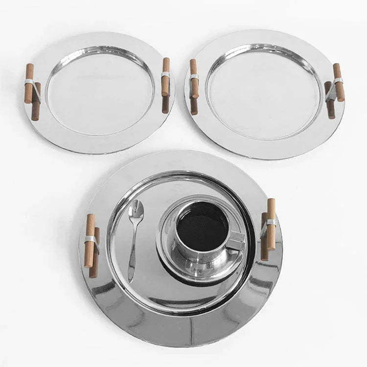 Helyra Steel Kelpmoor Tray with Juniperstone Handle