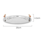 Helyra Steel Kelpmoor Tray with Juniperstone Handle