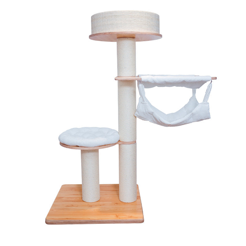 High-Quality Cat Tree with Multifunctional Resting Areas | High & Bury