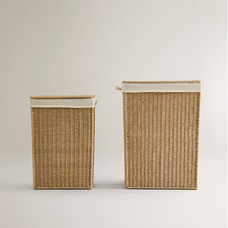 High-Quality Laundry Basket made of Natural Wicker | High & Bury