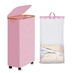 High-Quality Laundry Basket with Lid and Handle | High & Bury